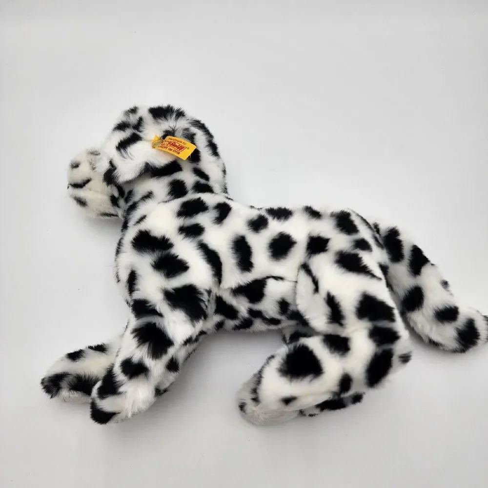 Steiff Lupi Dani Dalmatiner Plush‎ Toy Black and White Dog
